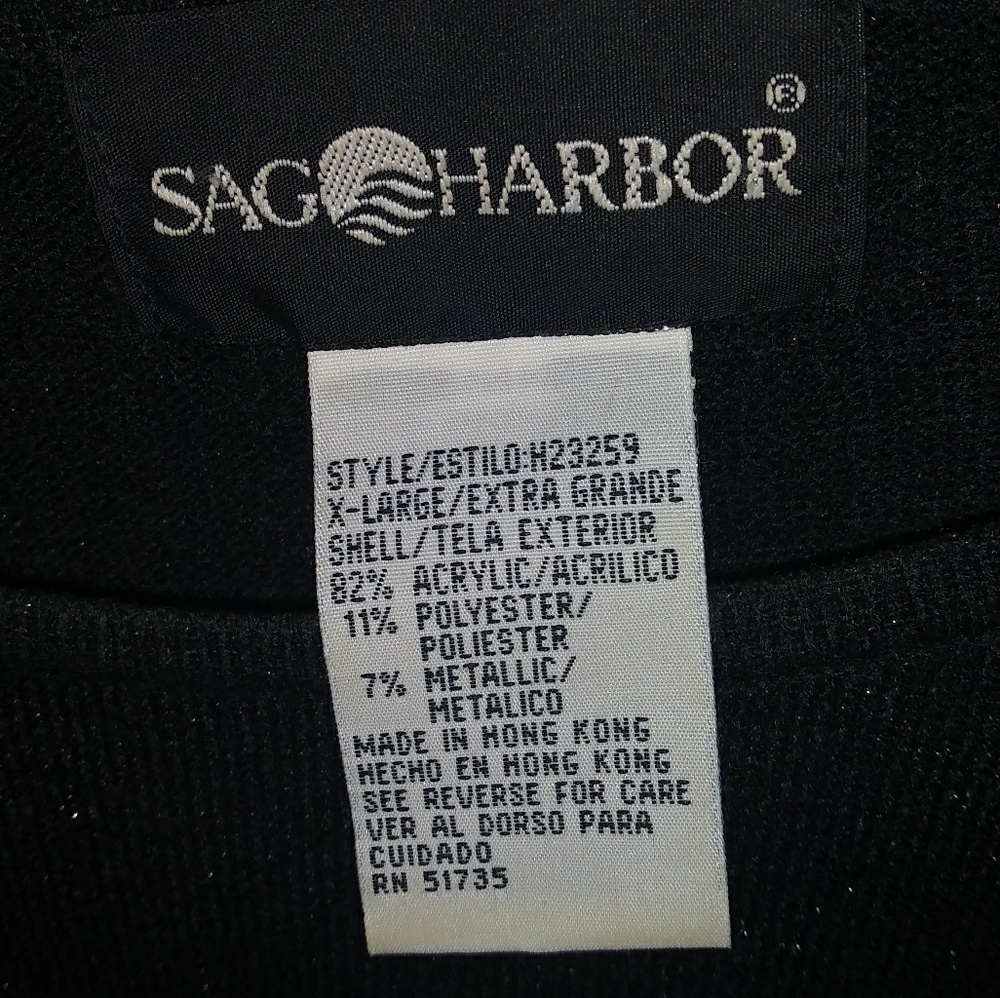 Sag Harbor Mock Cardigan/Shell Set - Picture 5 of 5
